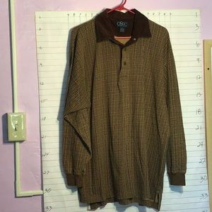 OSCC, (OLD SCHOOL CLOTHING CO.) men’s shirt sz L Brown